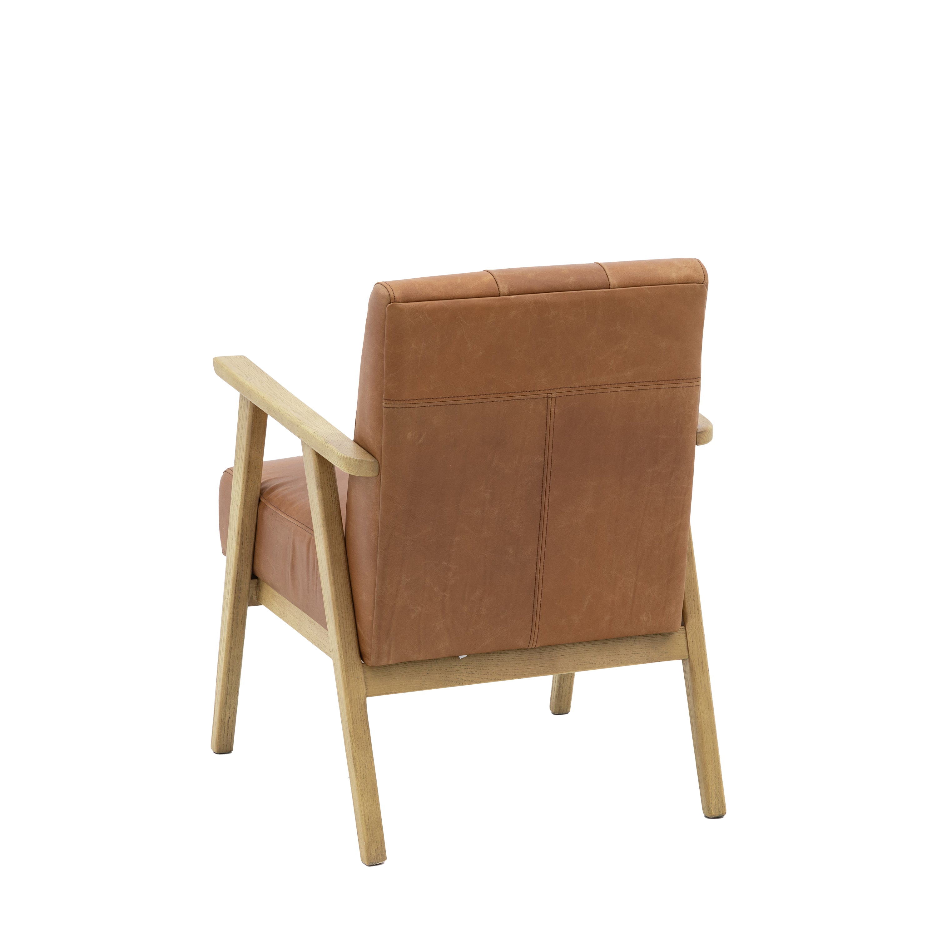 Blackhall Armchair Antique Brown Leather